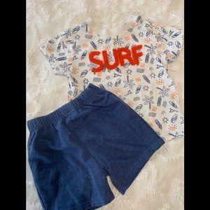 Set boy clothing shirt and short